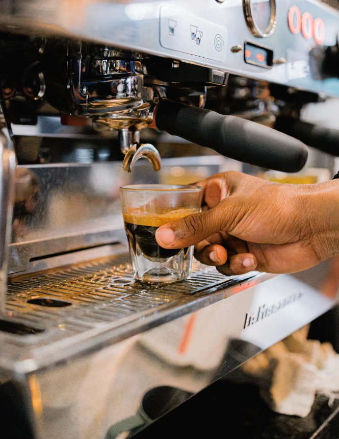 Third Place Coffee Shop Espresso Pull